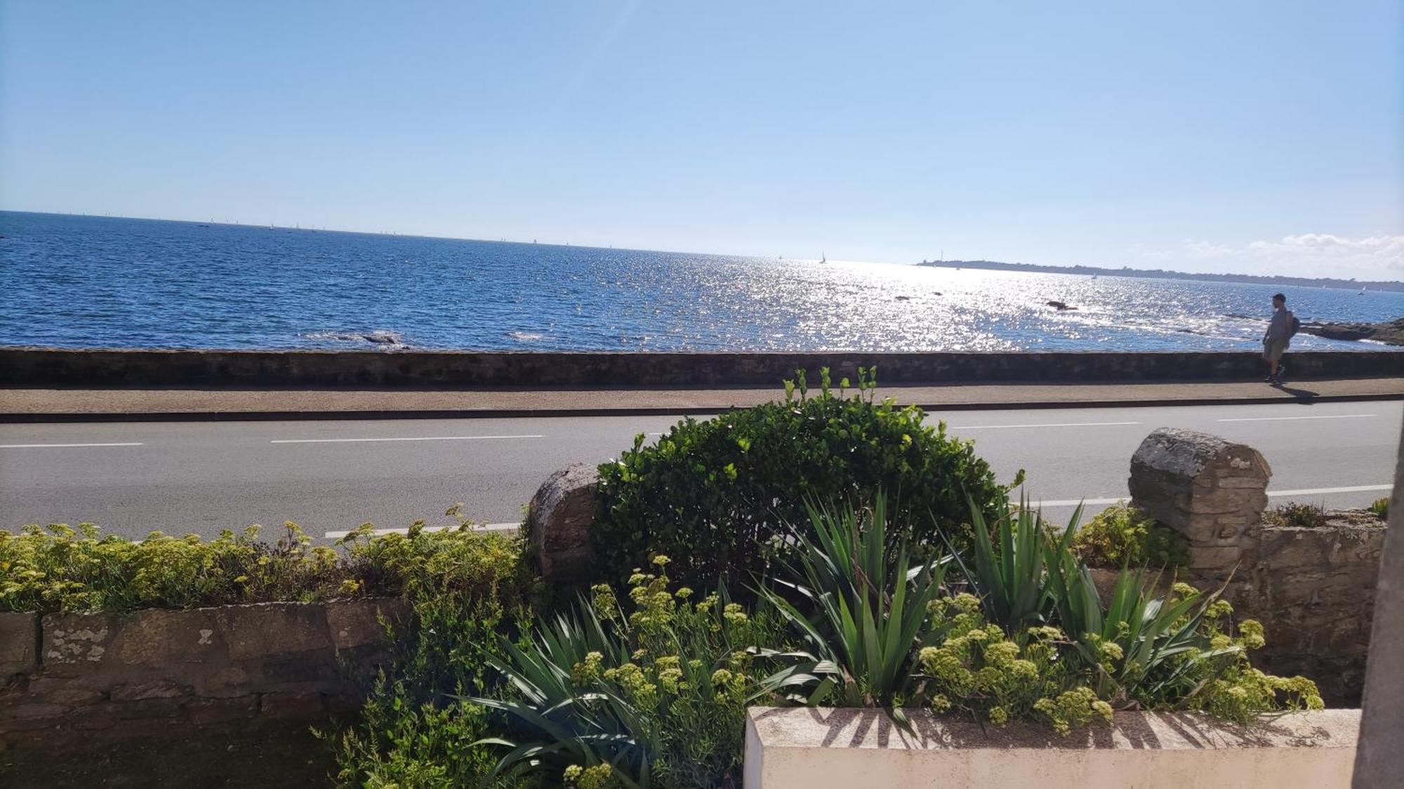 Appartement T3 De 74M2 Tres Lumineux Vue Panoramique Mer Et Plages Concarneau Dış mekan fotoğraf